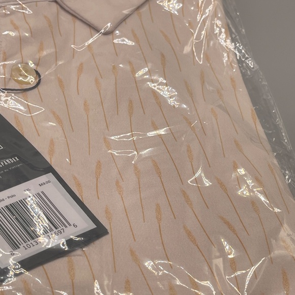 Mens Fields of Gold Polo Waggle 2XL NWT - Picture 3 of 5